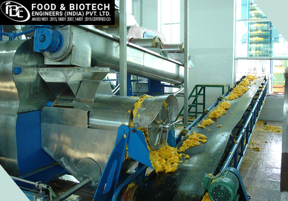 lemon juice processing factory